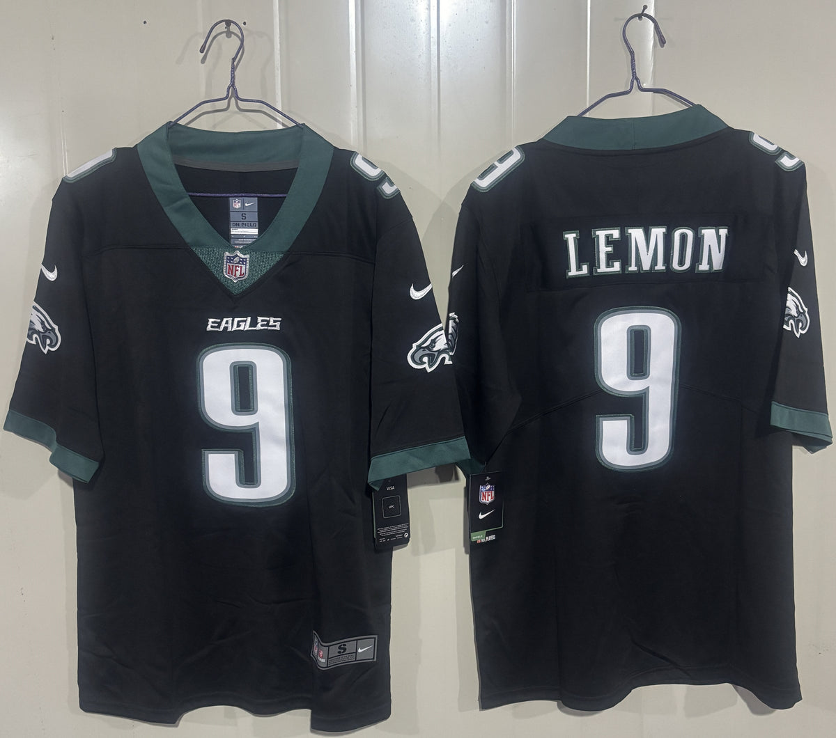 Mens Philadelphia Eagles #9 Makai Lemon Black 2026 Draft Vapor Untouchable Limited Stitched Football Jersey