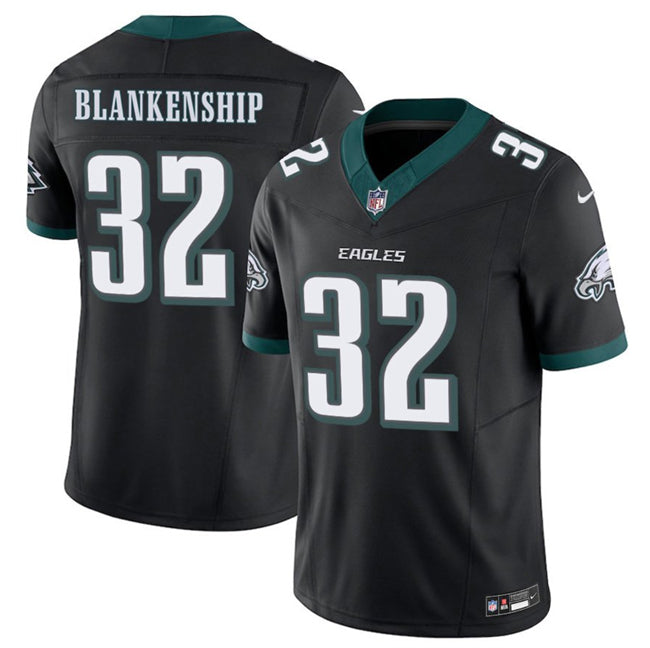 Mens Philadelphia Eagles #32 Reed Blankenship Black 2025 FUSE Vapor Untouchable Limited Throwback Stitched Football Jersey