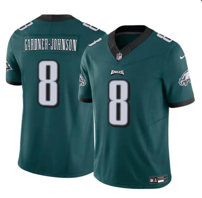 Mens Philadelphia Eagles #8 Chauncey Gardner-Johnson Green 2024 FUSE Vapor Untouchable Limited Stitched Football Jersey