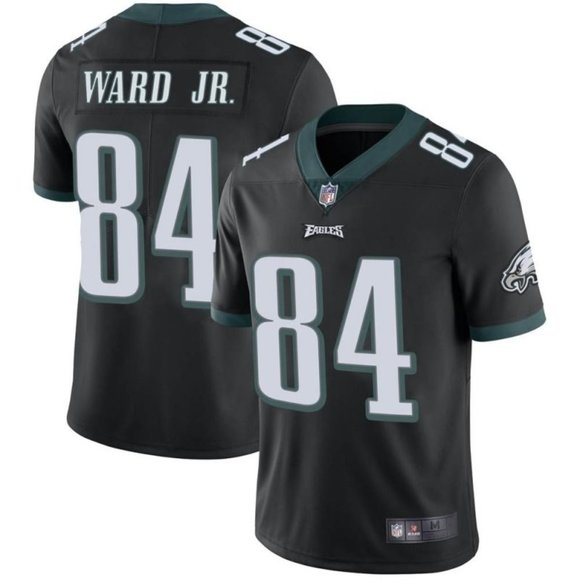 Mens Philadelphia Eagles #84 Greg Ward Jr Black Vapor Untouchable Limited Stitched Jersey