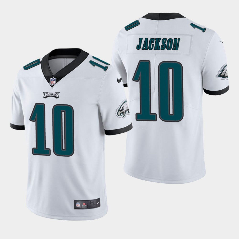 Mens Philadelphia Eagles #10 DeSean Jackson White Vapor Untouchable Limited Stitched Jersey