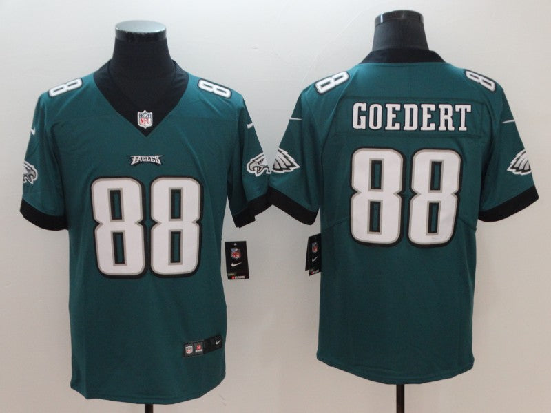 Mens Philadelphia Eagles #88 Dallas Goedert Green Vapor Untouchable NFL Limited Stitched Jersey