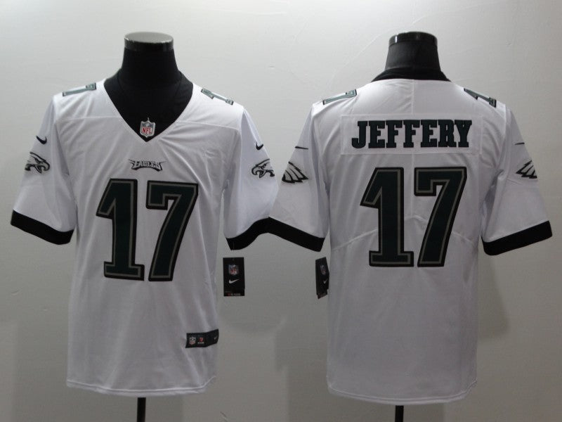 Mens Philadelphia Eagles #17 Alshon Jeffery White Vapor Untouchable Limited Stitched NFL Jersey