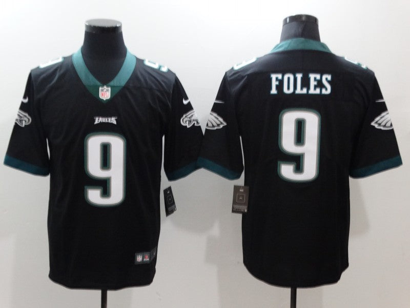 Mens Philadelphia Eagles #9 Nick Foles Black Vapor Untouchable Limited Stitched NFL Jersey