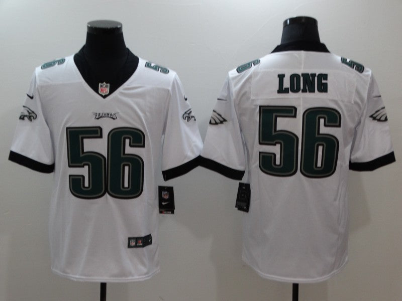 Mens Philadelphia Eagles #56 Chris Long White Vapor Untouchable Limited Stitched NFL Jersey