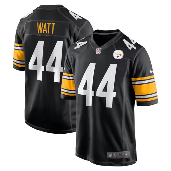 Mens Pittsburgh Steelers #44 Derek Watt Black Stitched Game Jersey
