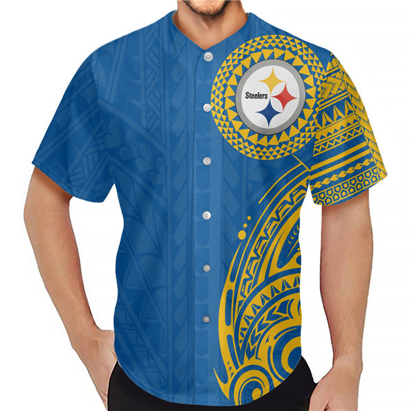 Mens Pittsburgh Steelers Blue Jersey
