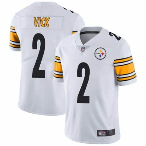 Mens Pittsburgh Steelers #2 Michael Vick White Vapor Untouchable Limited Stitched Jersey