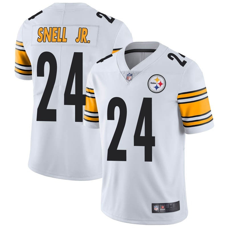 Mens Pittsburgh Steelers #24 Benny Snell Jr White Vapor Untouchable Limited Stitched Jersey