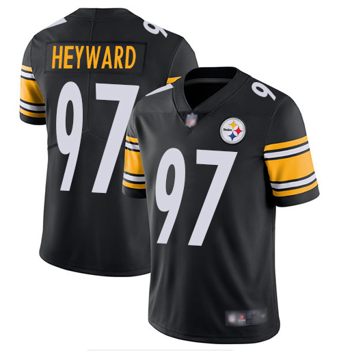 Mens Pittsburgh Steelers #97 Cameron Heyward Black Vapor Untouchable Limited Stitched NFL Jersey