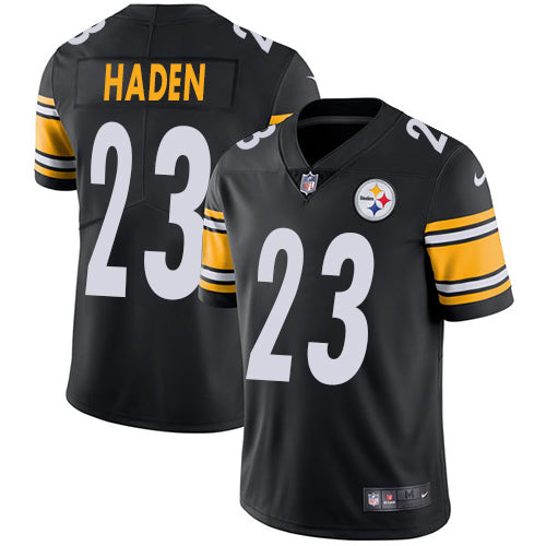Mens Pittsburgh Steelers #23 Joe Haden Black Vapor Untouchable Limited Stitched NFL Jersey
