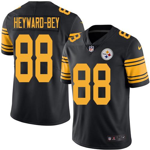 Nike Steelers #88 Darrius Heyward-Bey Black Mens Stitched NFL Limited Rush Jersey