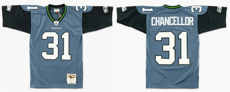 Mens Seattle Seahawks #31 Kam Chancellor 2011 Home Stitched Football Jersey