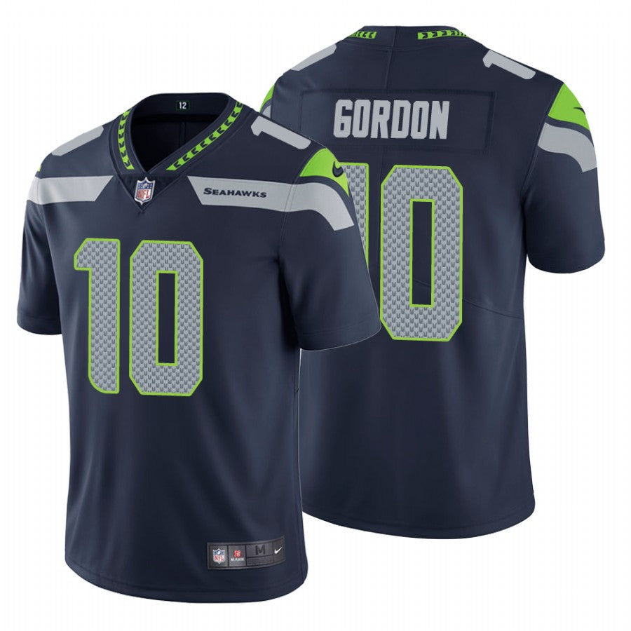 Mens Seattle Seahawks #10 Josh Gordon Navy Vapor Untouchable Limited Stitched Jersey