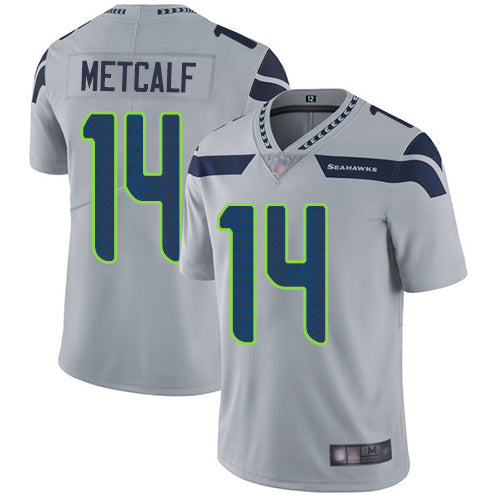 Mens Seattle Seahawks #14 DK Metcalf Vapor Untouchable Limited Stitched Jersey
