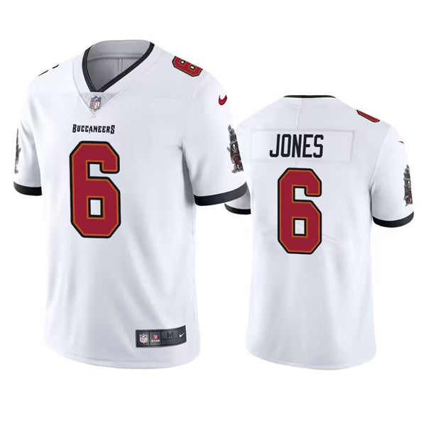 Mens Tampa Bay Buccaneers #6 Julio Jones White Vapor Untouchable Limited Stitched Jersey