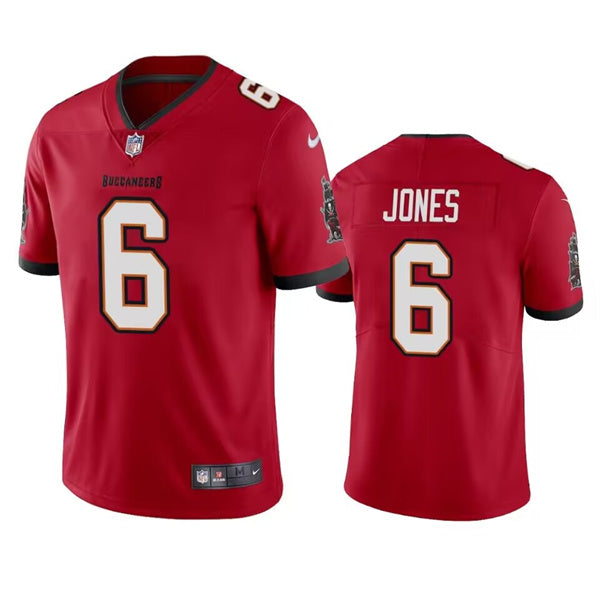 Mens Tampa Bay Buccaneers #6 Julio Jones Red Vapor Untouchable Limited Stitched Jersey