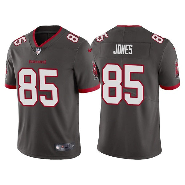 Mens Tampa Bay Buccaneers #85 Julio Jones Grey Vapor Untouchable Limited Stitched Jersey