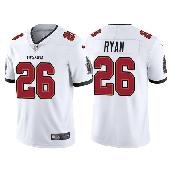 Mens Tampa Bay Buccaneers #26 Logan Ryan White Vapor Untouchable Limited Stitched Jersey