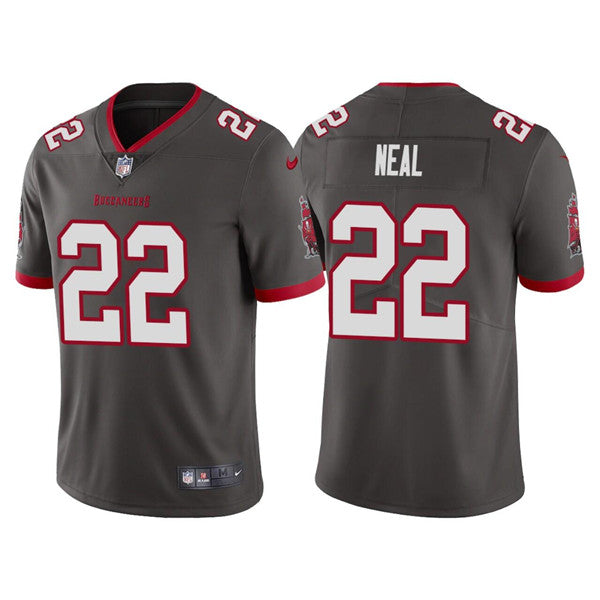 Mens Tampa Bay Buccaneers #22 Keanu Neal Grey Vapor Untouchable Limited Stitched Jersey