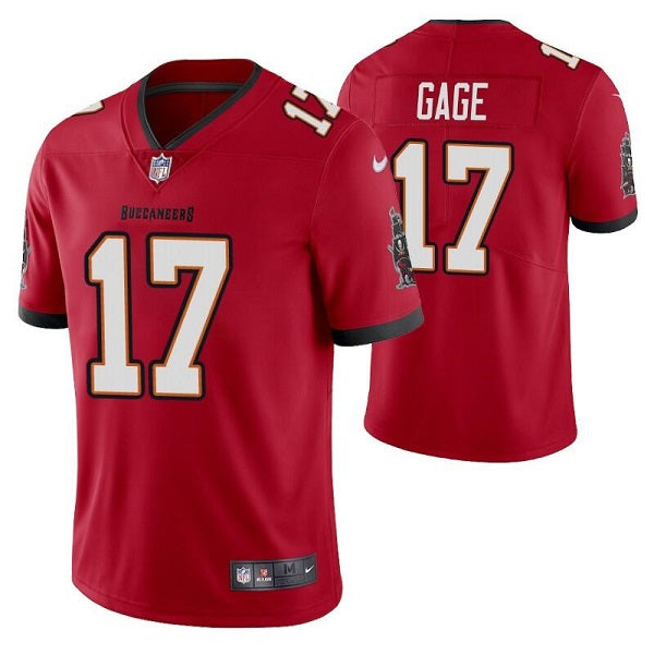 Mens Tampa Bay Buccaneers #17 Russell Gage Red Vapor Untouchable Limited Stitched Jersey