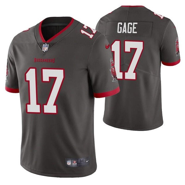 Mens Tampa Bay Buccaneers #17 Russell Gage Grey Vapor Untouchable Limited Stitched Jersey