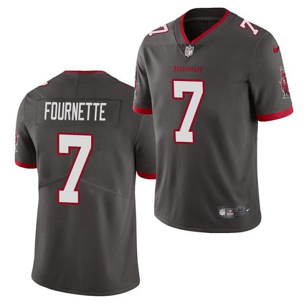Mens Tampa Bay Buccaneers #7 Leonard Fournette Grey Vapor Untouchable Limited Stitched Jersey