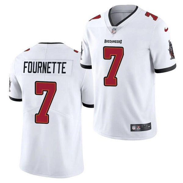 Mens Tampa Bay Buccaneers #7 Leonard Fournette White Vapor Untouchable Limited Stitched Jersey