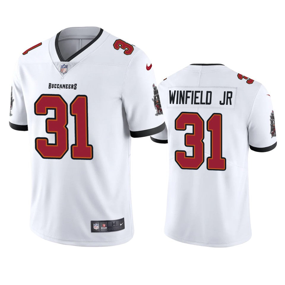 Mens Tampa Bay Buccaneers #31 Antoine Winfield Jr New White Vapor Untouchable Limited Stitched Jersey