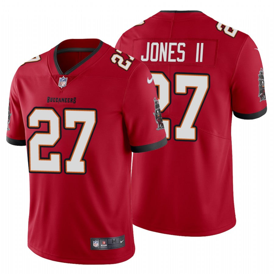 Mens Tampa Bay Buccaneers #27 Ronald Jones II New Red Vapor Untouchable Limited Stitched Jersey