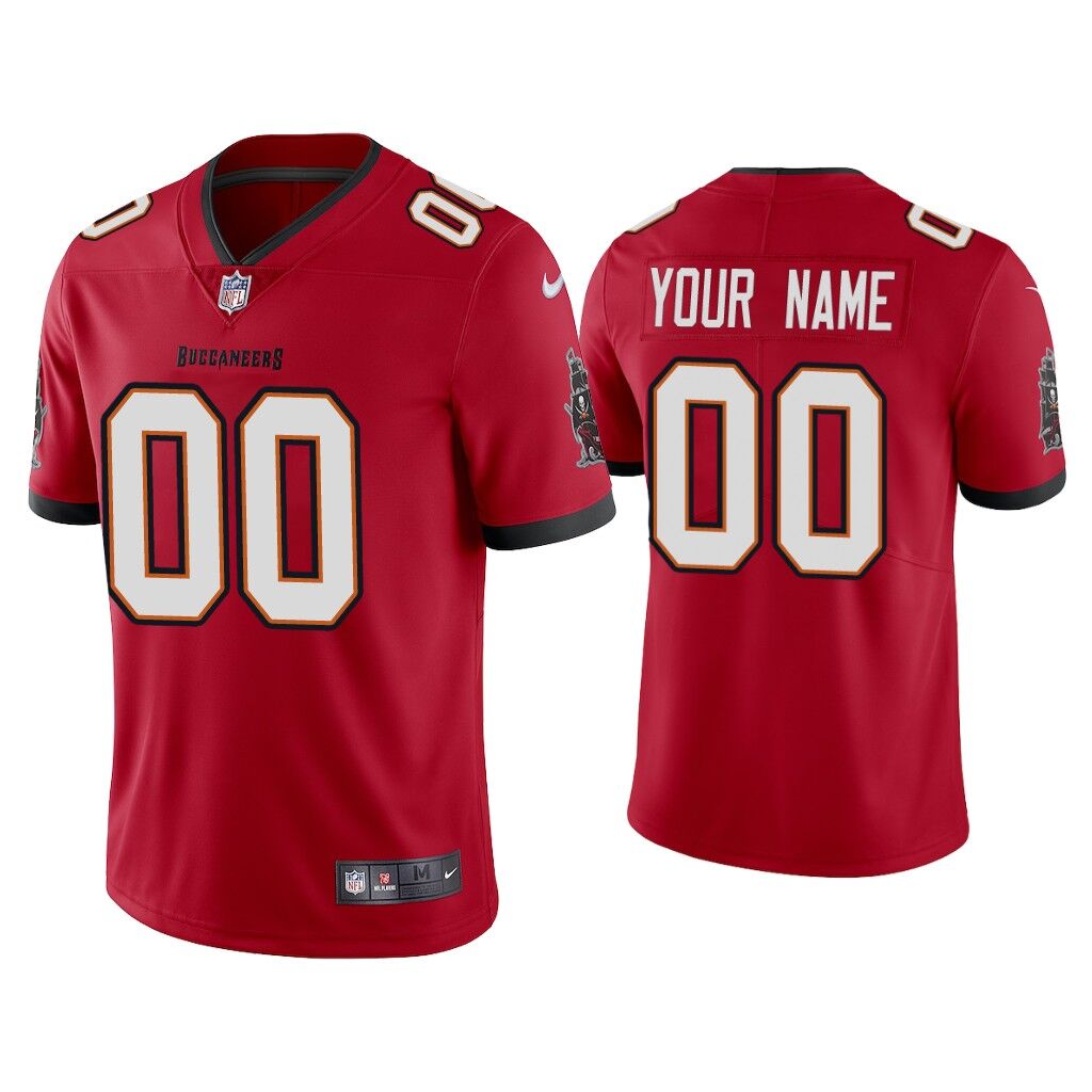 Mens Tampa Bay Buccaneers New ACTIVE PLAYER Red Vapor Untouchable Limited Stitched NFL Jersey