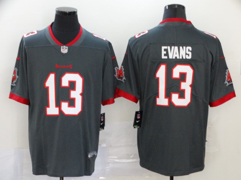 Mens Tampa Bay Buccaneers #13 Mike Evans New Grey Vapor Untouchable Limited Stitched NFL Jersey