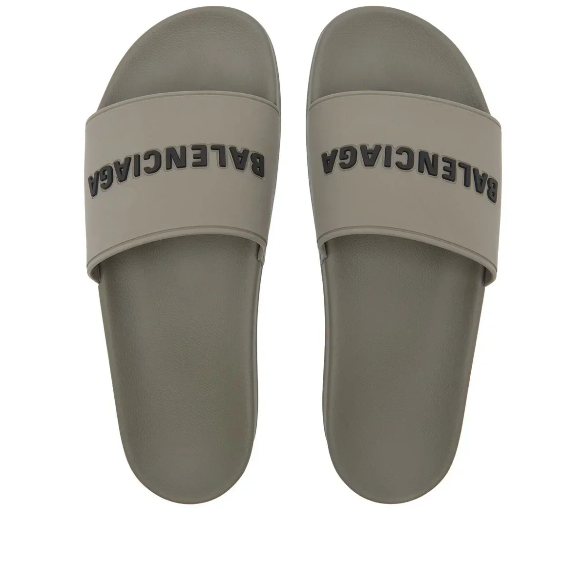 Balenciaga Pool Slides - Grey