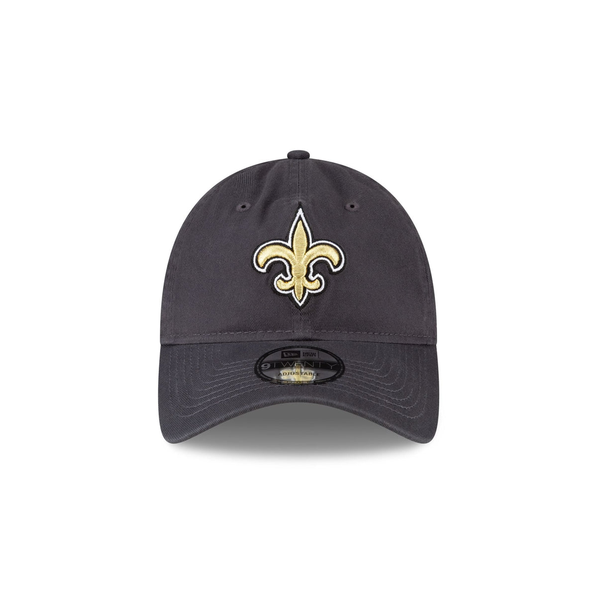 New Orleans Saints NFL Core Classic Graphite 9TWENTY Adjustable Hat