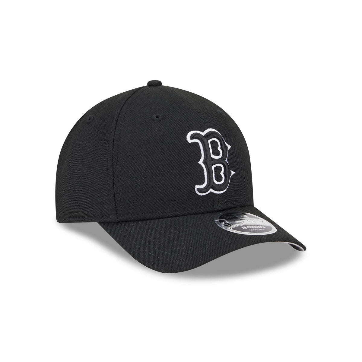Boston Red Sox Black Authentic Collection 9FORTY M-Crown Snapback Hat