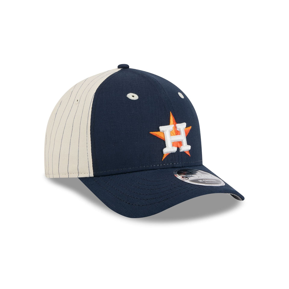 Houston Astros Linen 9FORTY M-Crown Snapback Hat