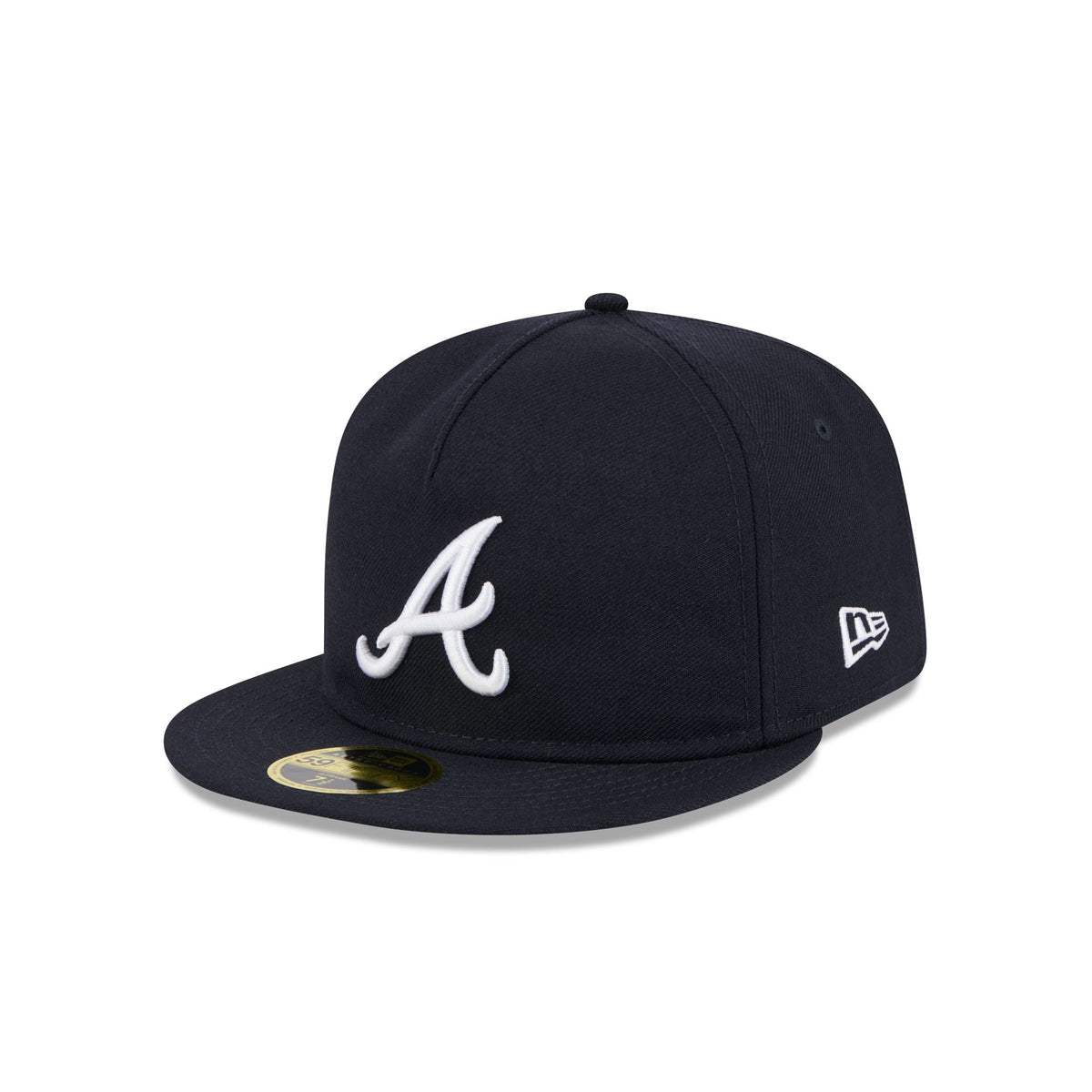 Atlanta Braves Boho Wool Retro Crown 59FIFTY Fitted Hat