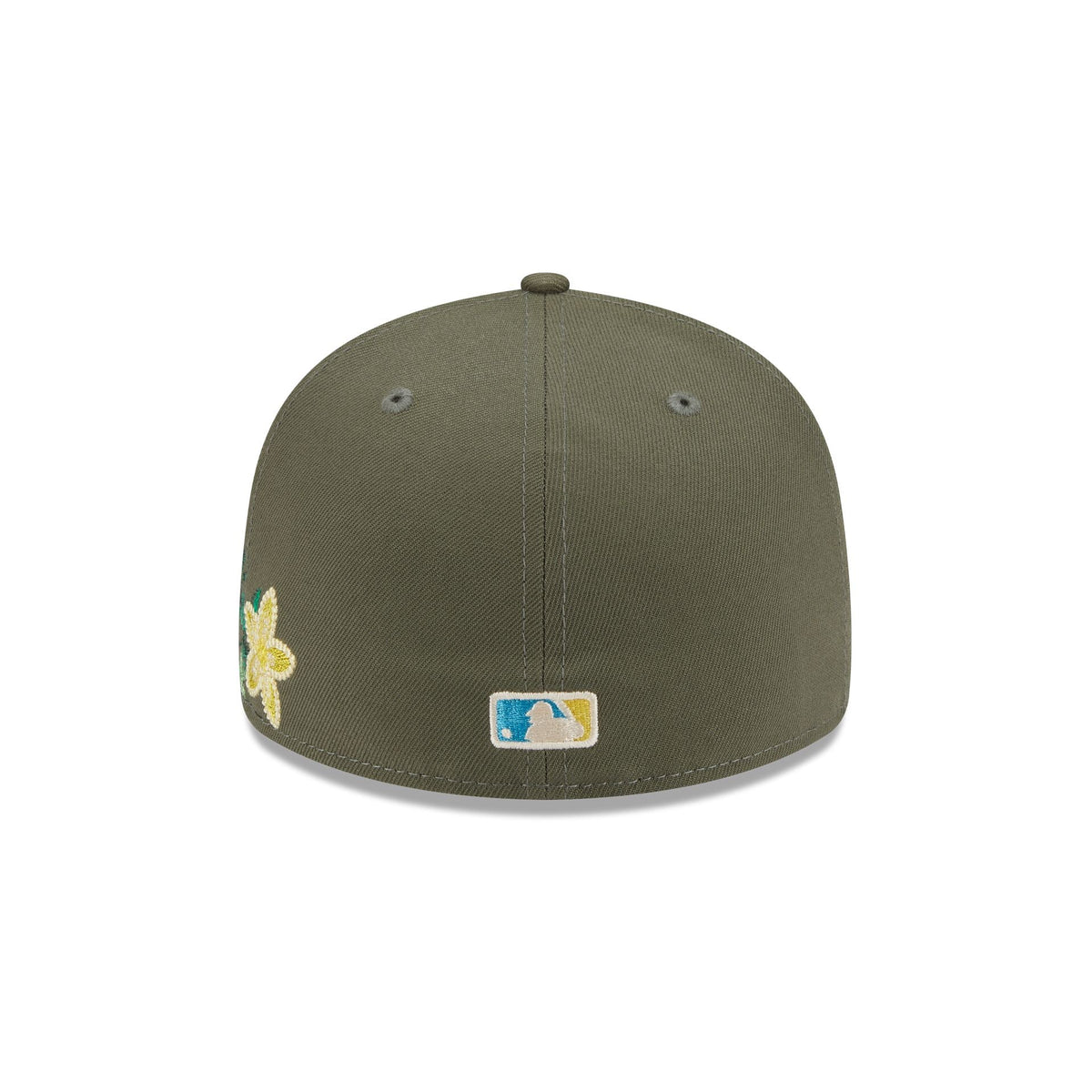 Houston Astros Tonal Florals Olive 59FIFTY Fitted Hat