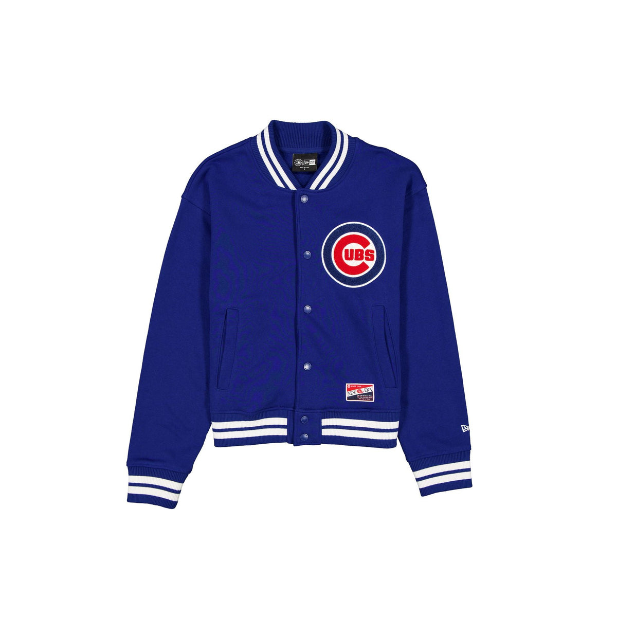 Chicago Cubs Throwback Women's Snap Front Jacket