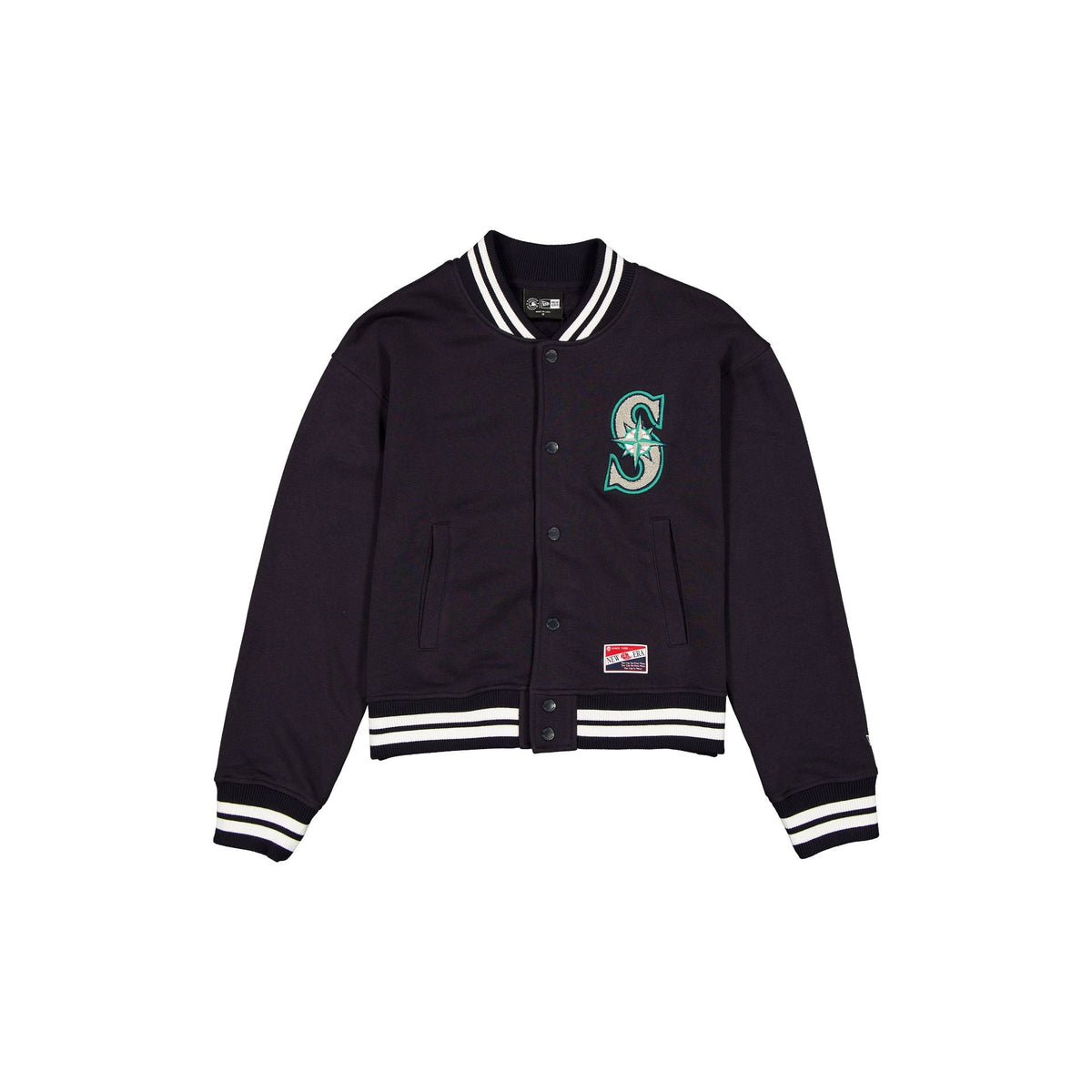Seattle Mariners Throwback Women's Snap Front Jacket