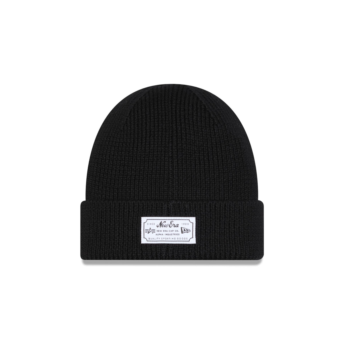 Alpha Industries x San Francisco Giants Black Cuff Knit Hat