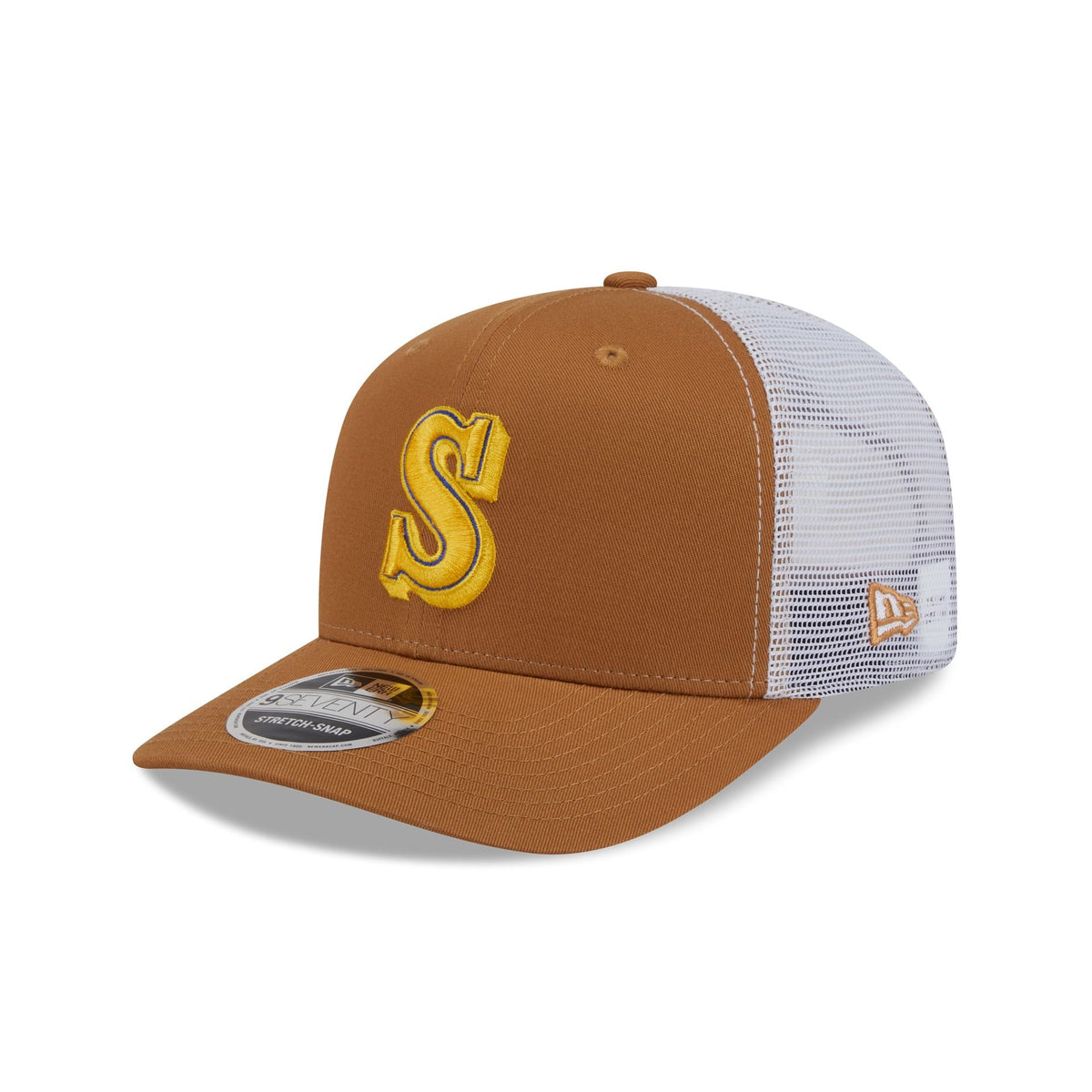 Seattle Mariners Bronze 9SEVENTY Trucker Hat