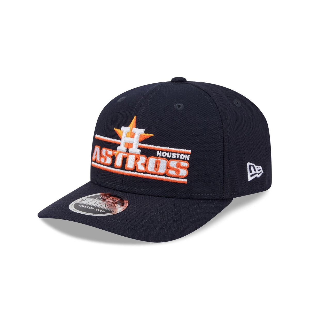 Houston Astros Stated 9SEVENTY Stretch-Snap Hat