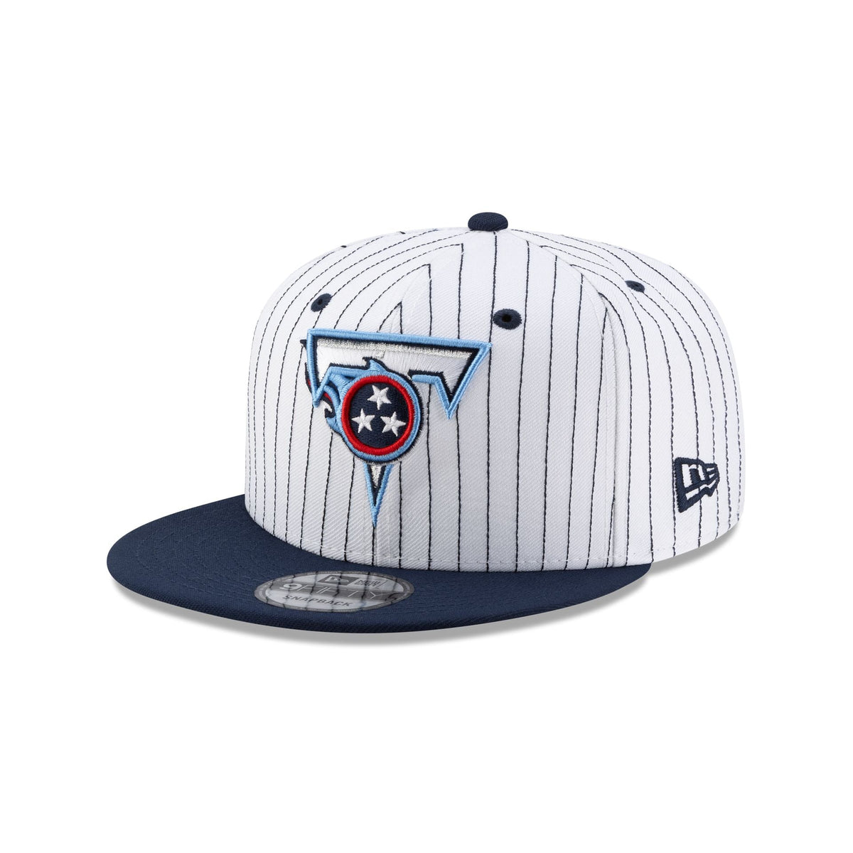 Tennessee Titans Deceptor Pinstripe 9FIFTY Snapback Hat