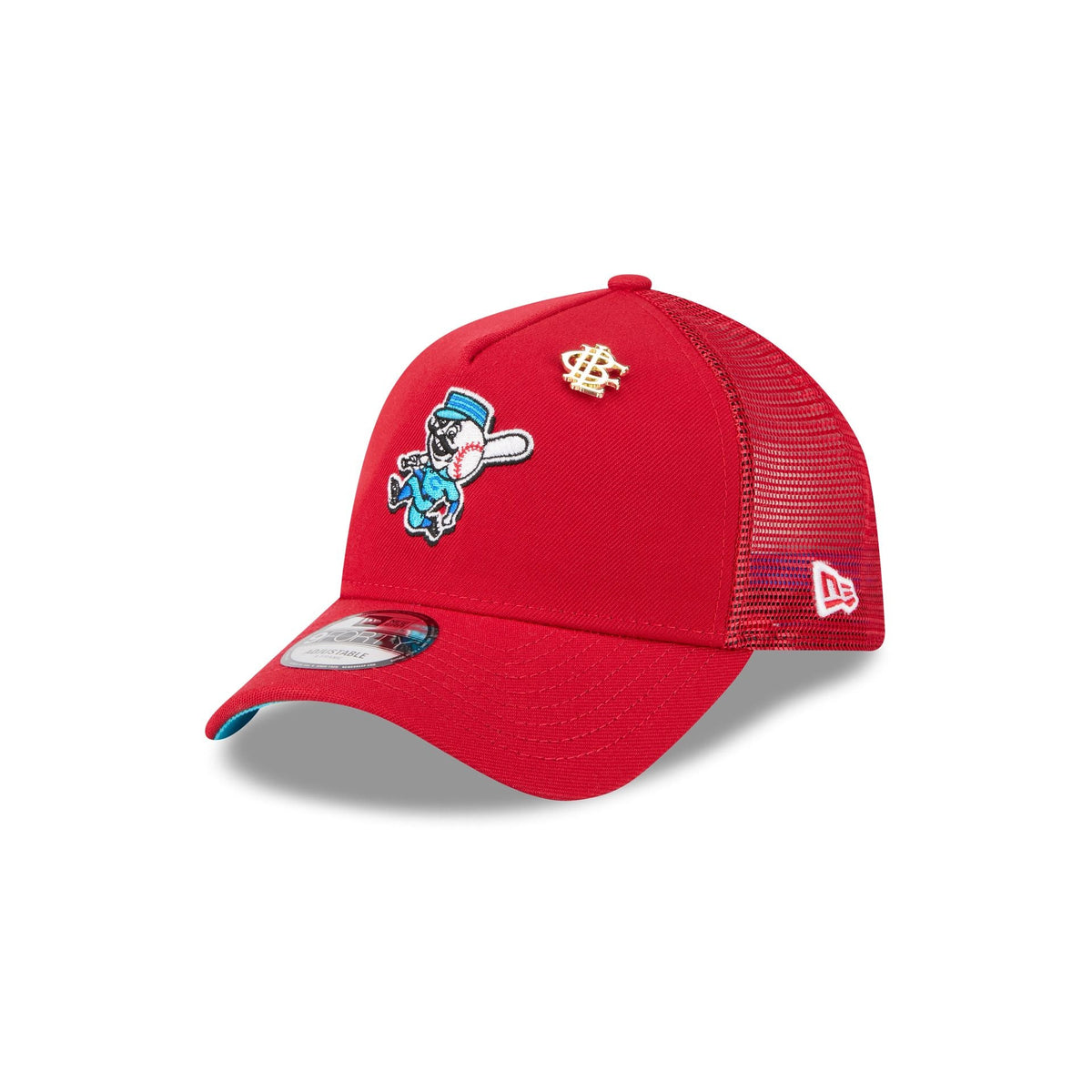 Big League Chew x Cincinnati Reds 9FORTY A-Frame Trucker Hat