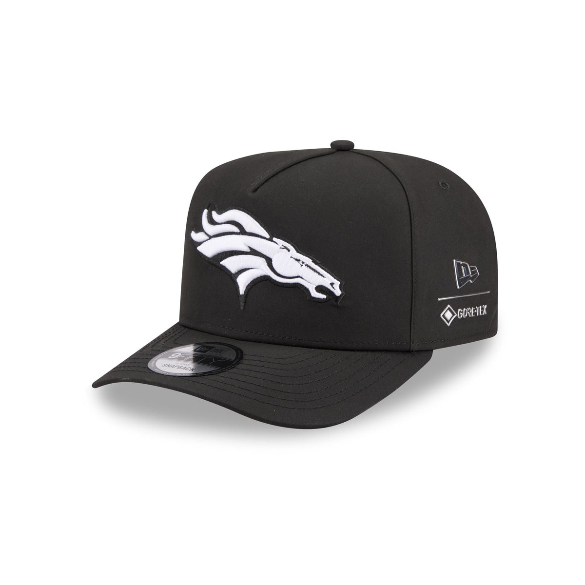 Denver Broncos GORE-TEX Black 9FIFTY A-Frame Snapback Hat