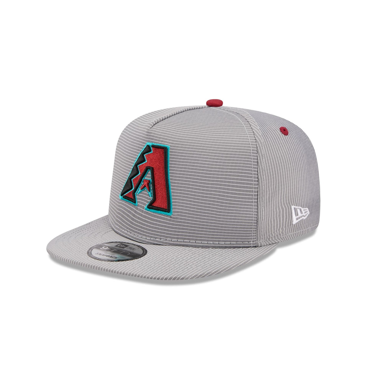 Arizona Diamondbacks Pinstripe Ripstop 9FIFTY A-Frame Snapback Hat