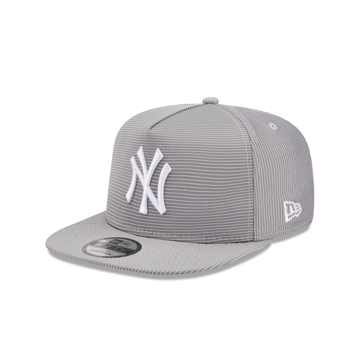 New York Yankees Pinstripe Ripstop 9FIFTY A-Frame Snapback Hat