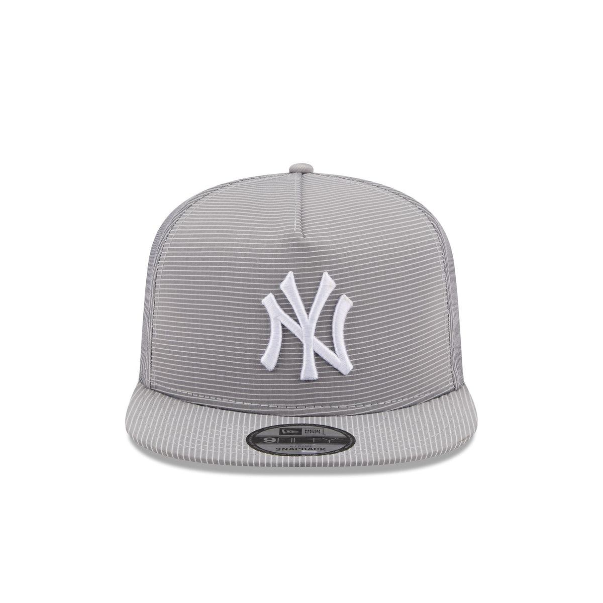 New York Yankees Pinstripe Ripstop 9FIFTY A-Frame Snapback Hat