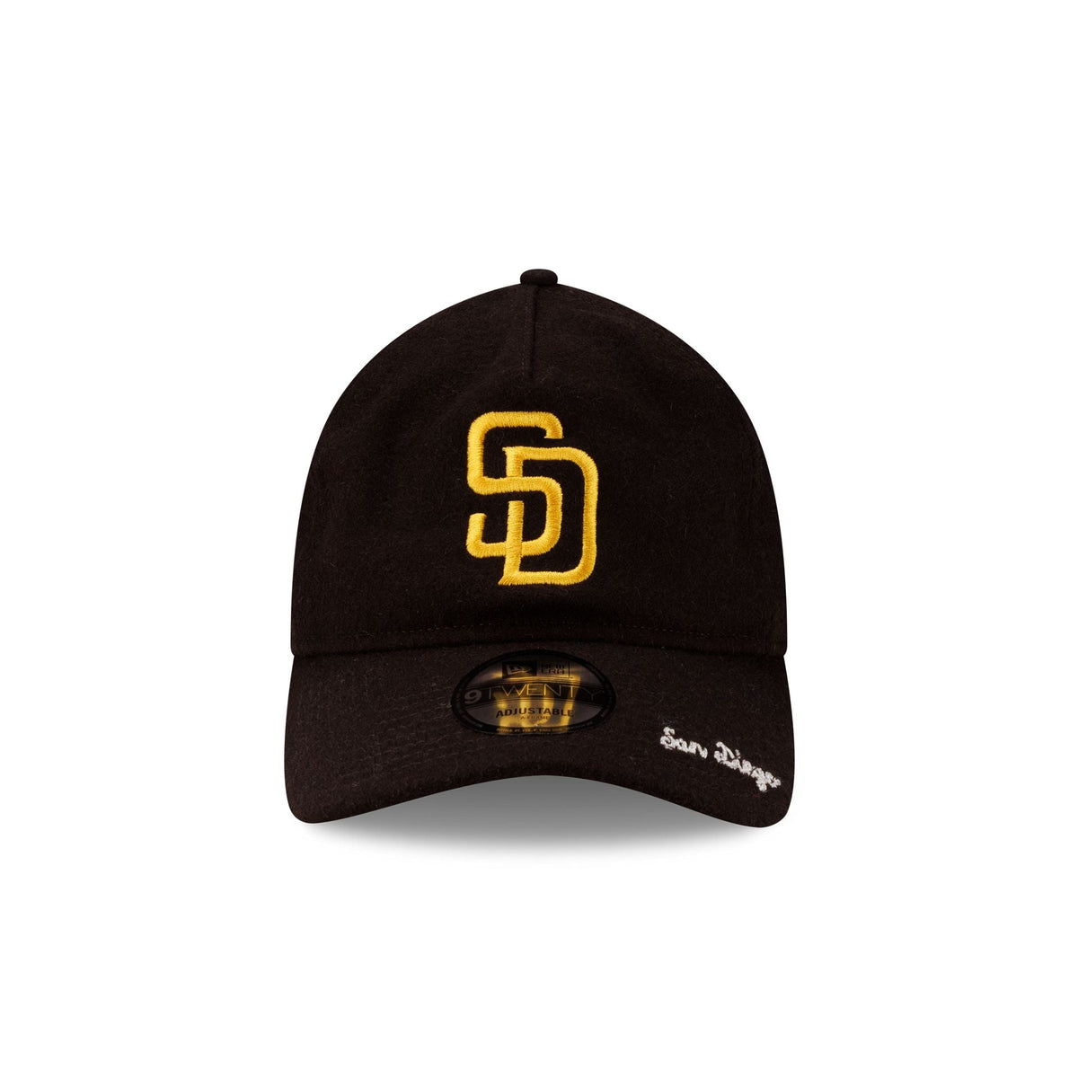 San Diego Padres Wool Letterman 9TWENTY A-Frame Adjustable Hat Adjustable Hat